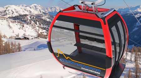 Nieuwe Schwarzwandbahn in Zauchensee.